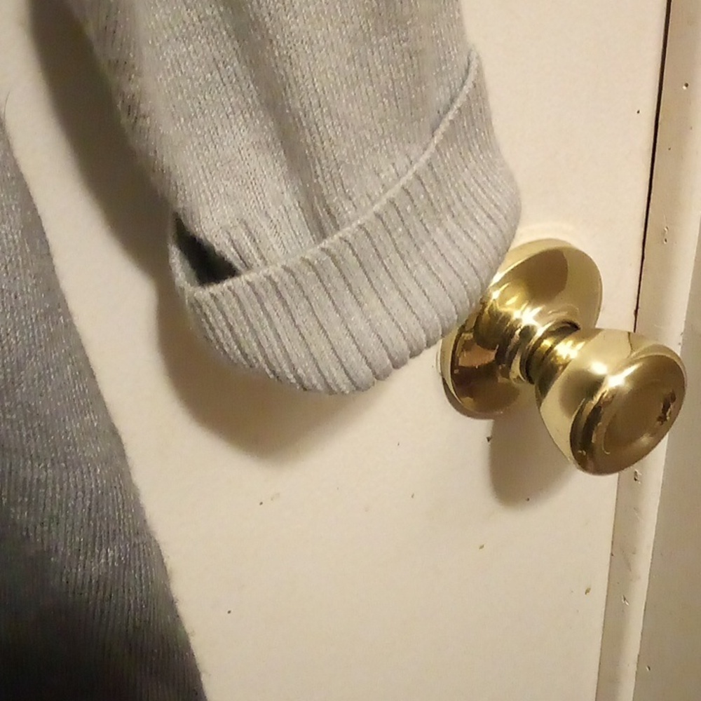 NWT - Connected Fading Shaded Gray Sweatshirt Dress - Size XL - Picture 5 of 9